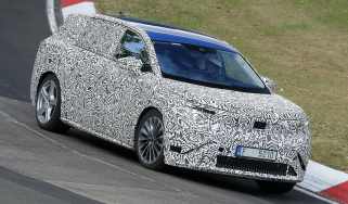 Skoda Vision 7S seven-seat EV - dynamic front 3/4